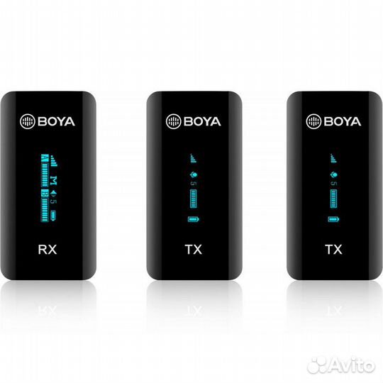 Микрофонная система WiFi Boya BY-XM6-S2 (2TX+1RX)