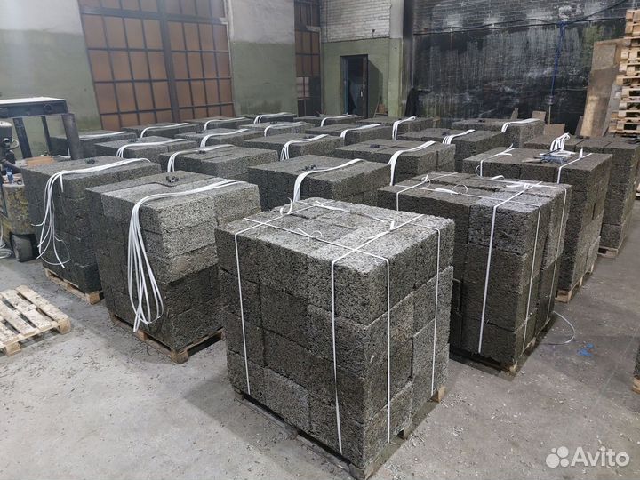 Производство арболитовых блоковАрболит без облицов