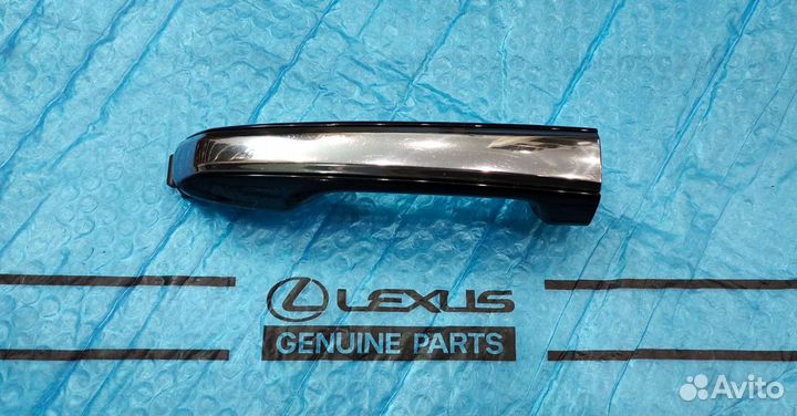 Ручка левой двери Лексус LX570 черная Оригинал 15