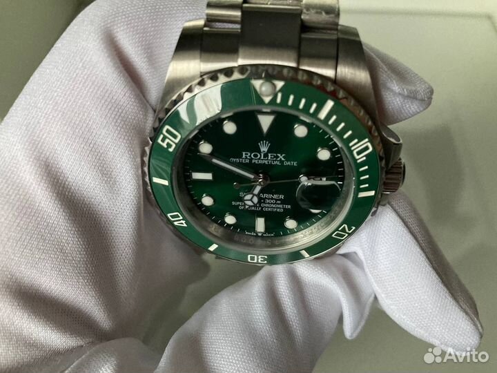 Часы мужские Rolex Submariner Hulk