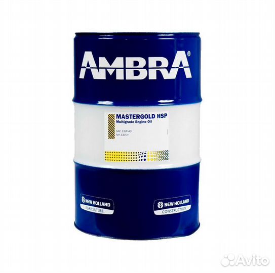 Масло для двигателей Ambra mastergold hsp 15-40