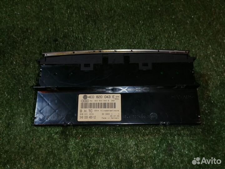 Блок управления климат-контролем 4E0820043E Audi A