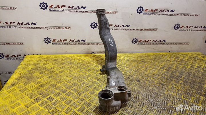 Патрубок водяной Man Tga Tgs Tgx