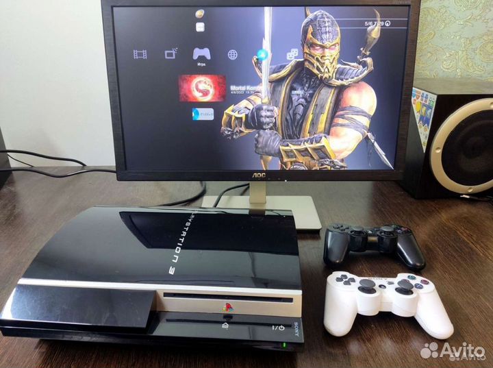 Sony PS3 прошитая 320гб