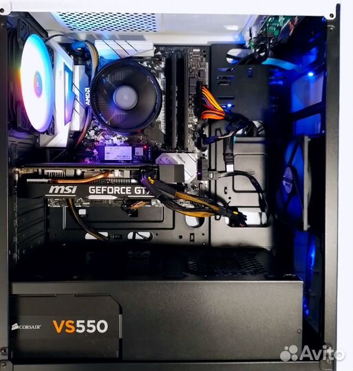 Игровой пк Ryzen 5 3500/16GB/GTX1660 Super/SSD+HDD