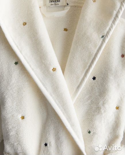 Детский банный халат с капюшоном Zara Home