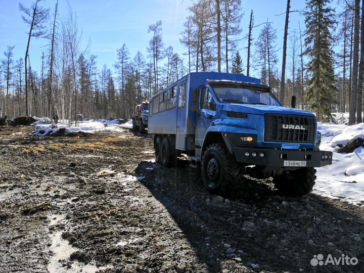 Аренда вахтового автомобиля урал