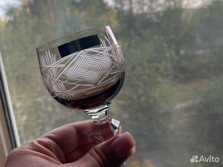 Шикарный набор гусь хрустальный