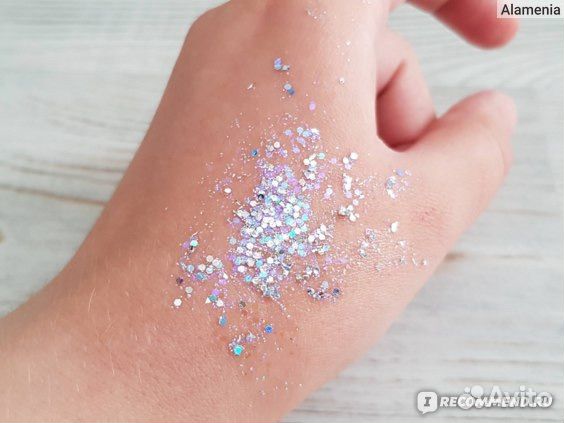 Тени глиттер блестки Lamel