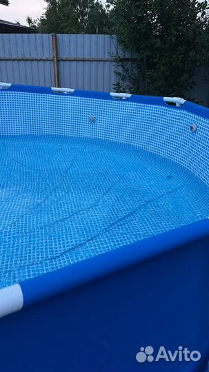 Каркасный бассейн новый