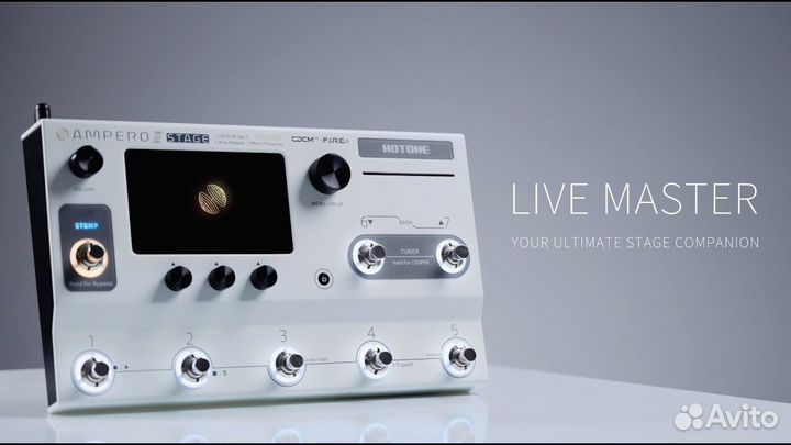 Гитарный процессор Hotone Ampero 2 Stage