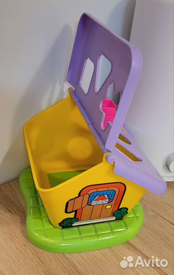 Сортер Полесье садовый домик сиреневый