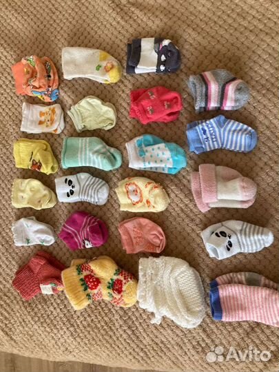 Носочки для новорожденного