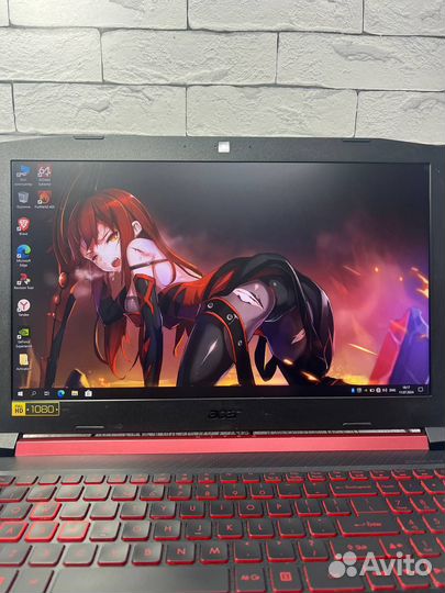 Игровой ноутбук классный Acer Nitro I5 + GTX