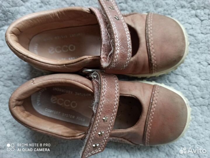 Туфли ecco500р. Размер 25