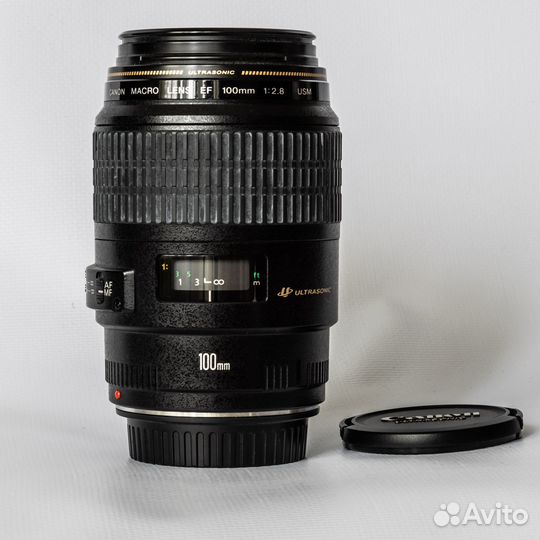 Объектив canon macro EF 100 f2.8 USM