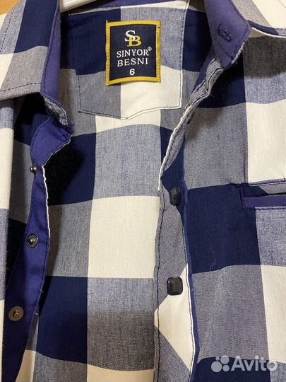 Рубашки на мальчика 4шт