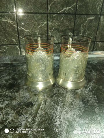 Подстаканники СССР мельхиор