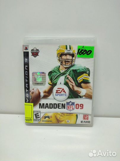 Диск Madden NFL 09 для PS3