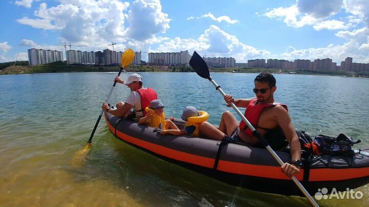 Каяк itiwit 3х местный (Декатлон)