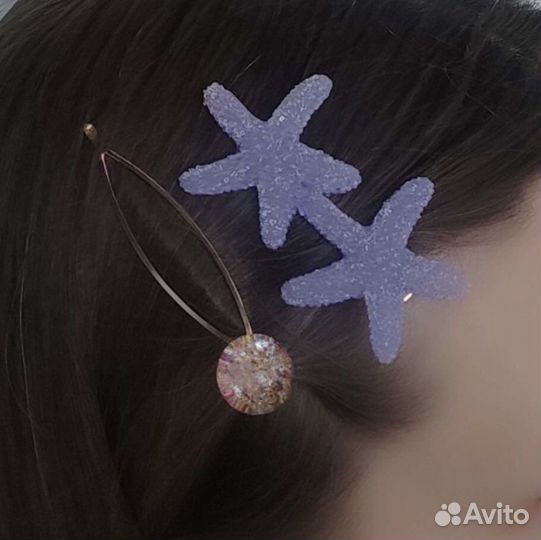 Набор заколок Морской