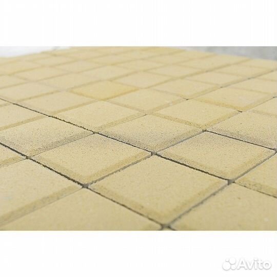 Тротуарная плитка Лувр Песочная 200х200