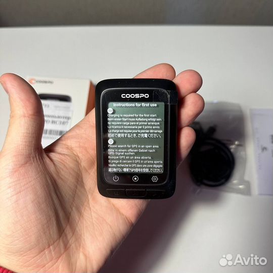 Велокомпьютер coospo BC107 (новый) с креплением на