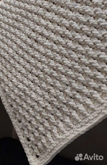 Плед детский вязаный ручная работа