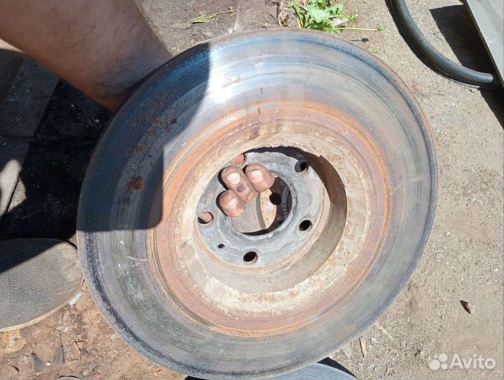 Диски тормозные ауди а6с6 F4 quattro 3.2