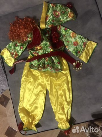 Карнавальный костюм для мальчика 116 гномик