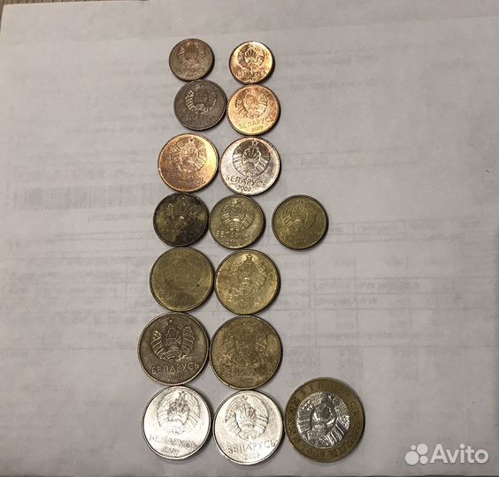 Монеты иностранные,Укр,Белорус,Казахстана обмен