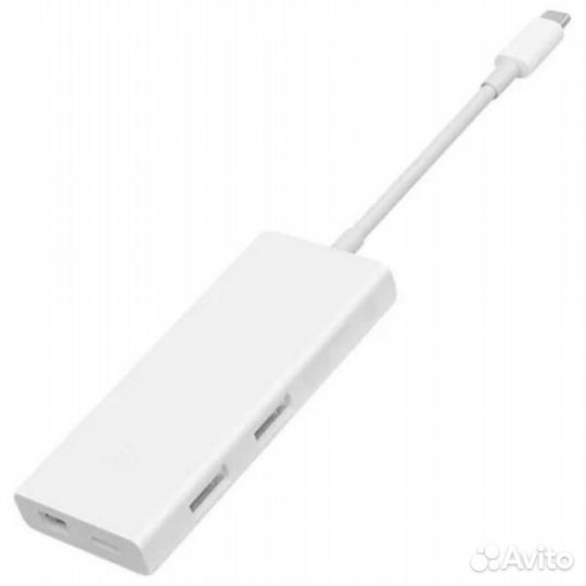 Адаптер Xiaomi Type-C to USB-A + USB-C + Mini