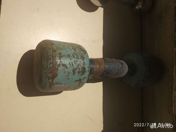 Гантели литые СССР 4 кг