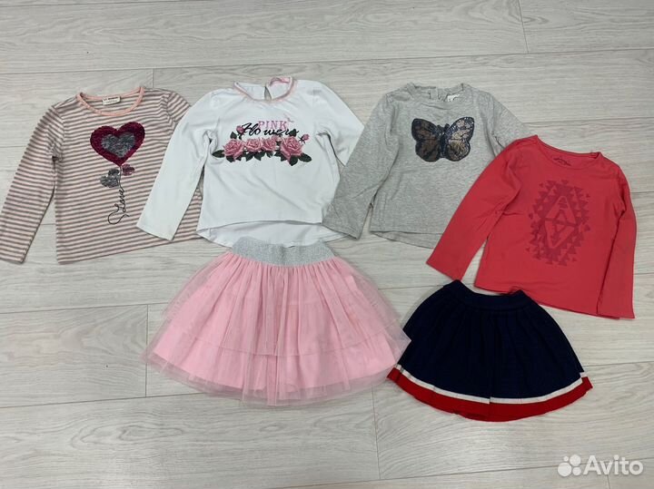 Пакет вещей на девочку 4-6 лет