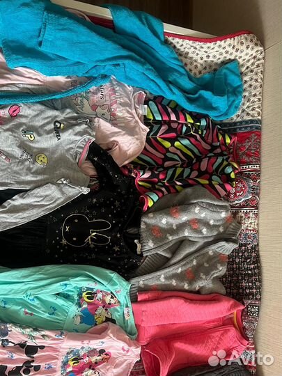 Отдам вещи пакетом для девочки на рост 110 - 116