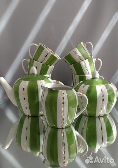 Сервиз чайный фарфор Барановка