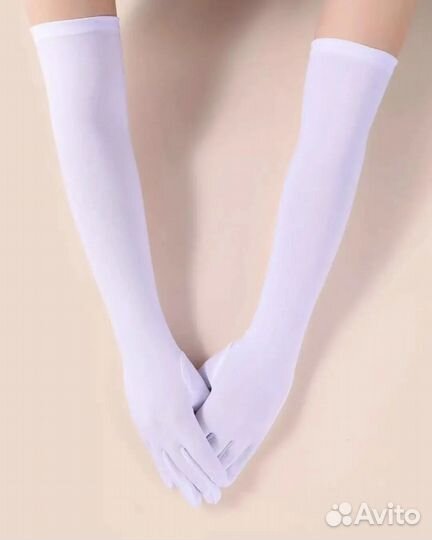 Повязка на голову с пером в стиле Гетсби/перчатки