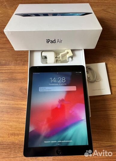 iPad Air 1-го поколения 32Гб Wi-Fi + Cellular