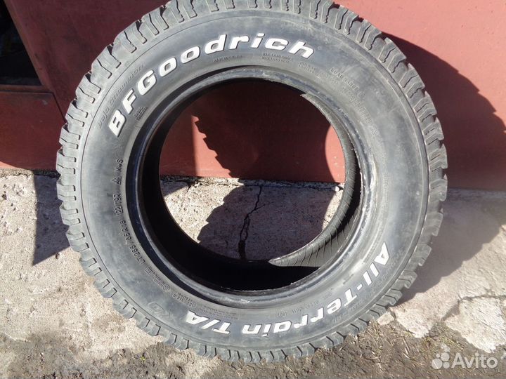Bfgoodrich all terrain t/a ko 265 65 18