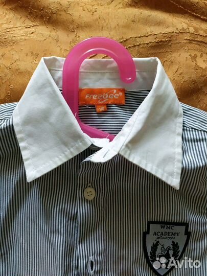 Новые рубашки 110, дождевик Адидас104, плащ 122