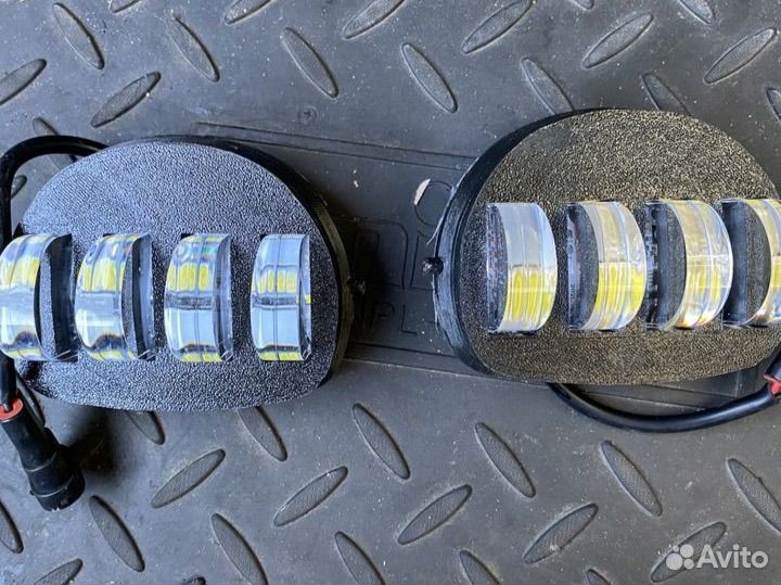 Светодиодные птф skoda octavia a5 fl