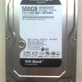 Жесткий диск Western Digital WD Black 500 гб