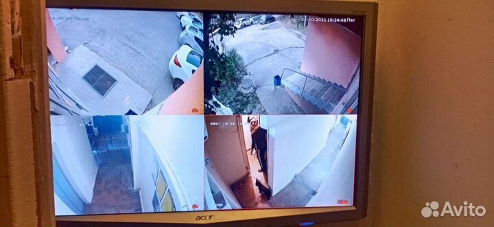 Установка видеонаблюдения и Видеодомофонов