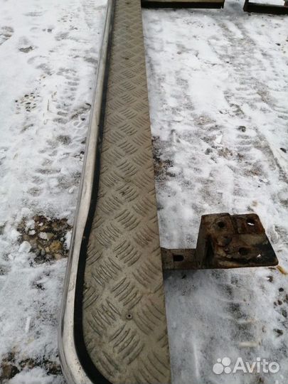 Пороги (подножки) на рено koleos