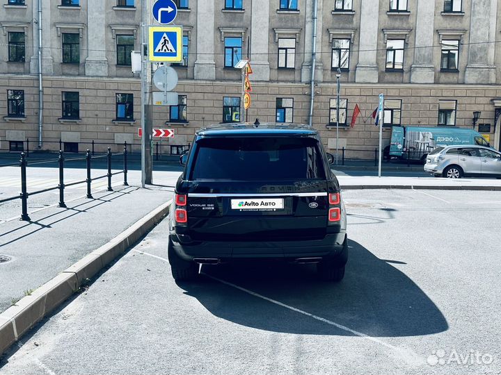 Land Rover Range Rover 4.4 AT, 2018, 149 000 км