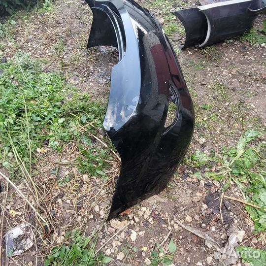 Задний бампер hyundai solaris