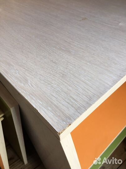 Десткая кровать рабочее место шкаф, 2х ярусная