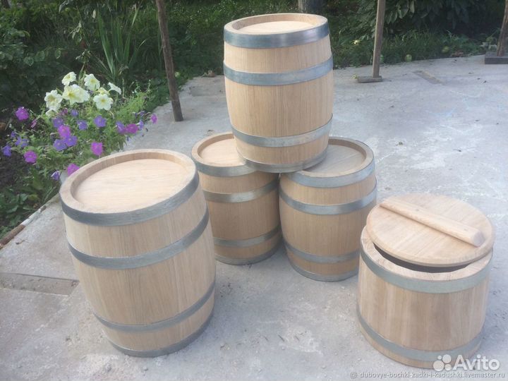 Тара из Кавказского дуба для выдержки