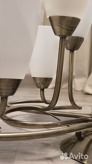 Люстра на 10 лампочек