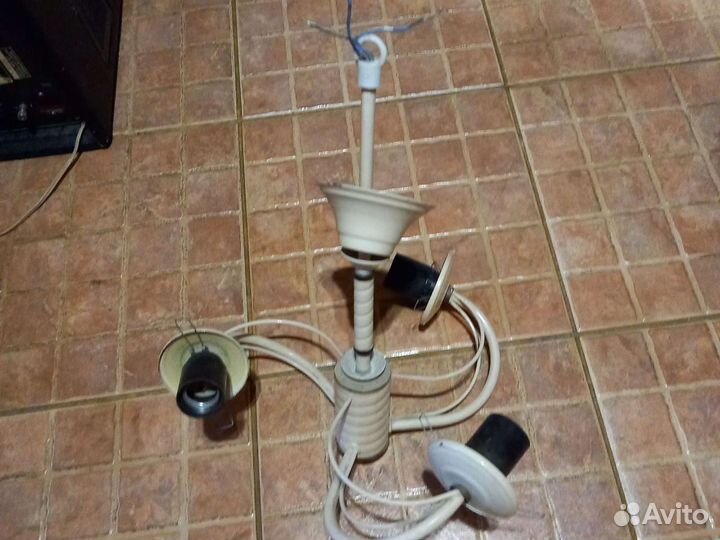 Люстры потолочные бу